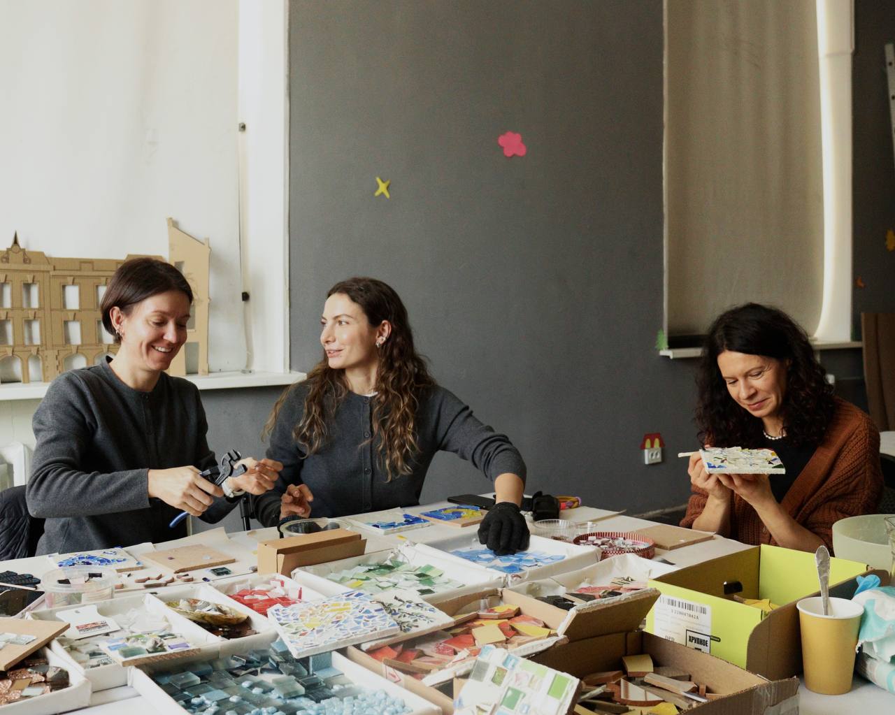 Мастер-класс «Мозаика. Прямой набор»