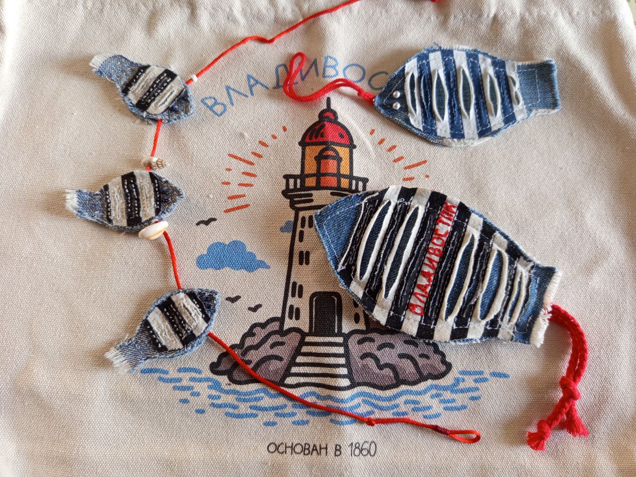 Мастер-класс «Рыбка в тельняшке»