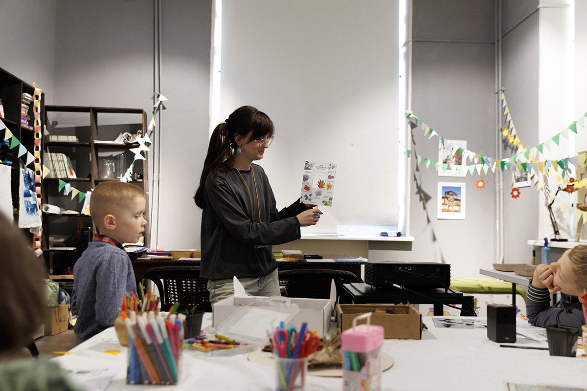 Станция «Эко-коллаж»